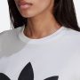 חולצת טי שירט אדידס לנשים Adidas Originals Trefoil Tee - לבן