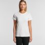 חולצת T אס קולור לנשים As Colour MAPLE ORGANIC - לבן