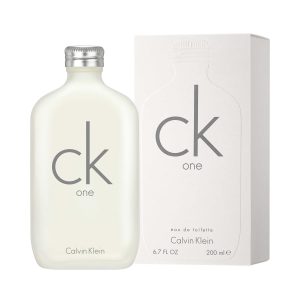 בושם קלווין קליין לגברים Calvin Klein One 200ml - לבן