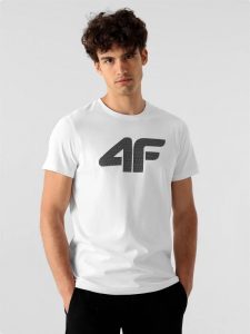חולצת T פור אף לגברים 4F NOSH4 TSM353 - לבן