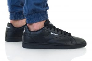 נעלי סניקרס ריבוק לגברים Reebok ROYAL COMPLETE CLN - שחור הדפס