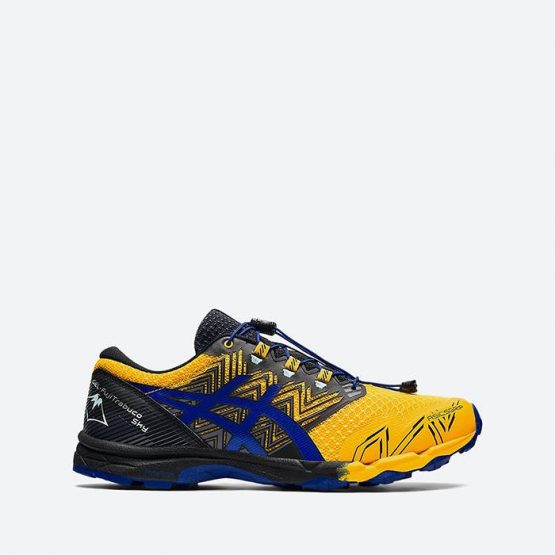נעלי ריצה אסיקס לגברים Asics Gel-FujiTrabuco SKY - צהוב