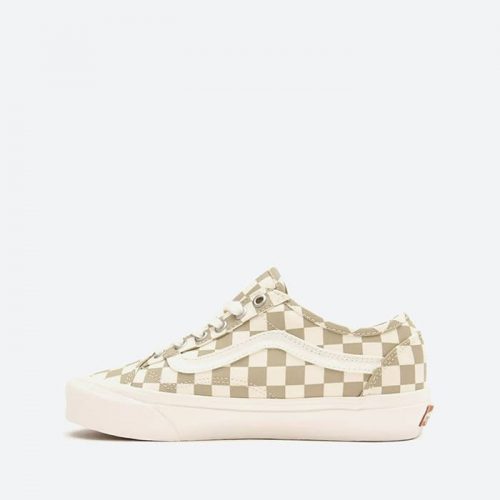 vans old skool tapered checkerboard sneaker