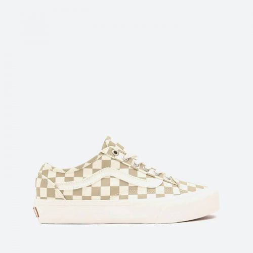 vans old skool tapered checkerboard sneaker