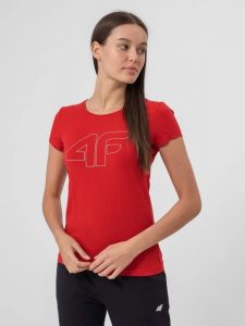 חולצת T פור אף לנשים 4F NOSH4 TSD353 - אדום