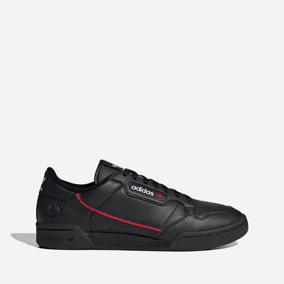 נעלי סניקרס אדידס לגברים Adidas Originals Continental 80 Vegan - שחור