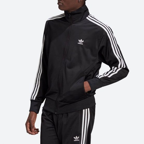 ג'קט ומעיל אדידס לגברים Adidas Originals Adicolor Classics Firebird - שחור