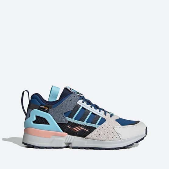 נעלי סניקרס אדידס לגברים Adidas Originals ZX 10000 Crater Lake National Park - כחול