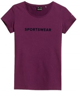 חולצת אימון פור אף לנשים 4F H4Z21 TSD014 - סגול