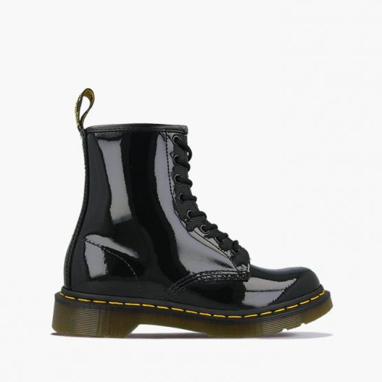 מגפי דר מרטינס  לנשים DR Martens 1460 Black Lamper - שחור