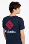 חולצת T קולומביה לגברים Columbia Maxtrail SS Logo - כחול