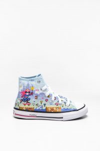 נעלי סניקרס קונברס לילדות Converse Chuck Taylor - צבעוני כהה
