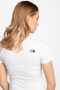 חולצת T דה נורת פיס לנשים The North Face W S S EASY - לבן