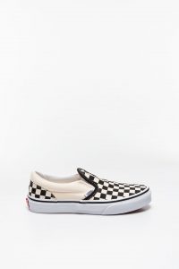 נעלי סניקרס ואנס לילדים Vans UY Classic Slip-On Checkerboard - שחור/לבן