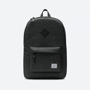 תיק Herschel לגברים Herschel Heritage - שחור מלא