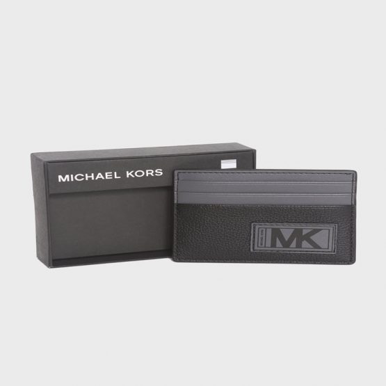 ארנק מייקל קורס לגברים Michael Kors Cardholder - אפור/שחור
