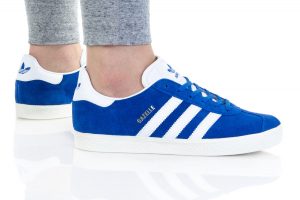 נעלי סניקרס אדידס לנשים Adidas GAZELLE 2 - כחול/לבן