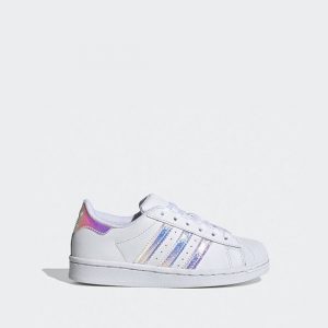 נעלי סניקרס אדידס לילדים Adidas Originals Superstar 2.0 C - לבן