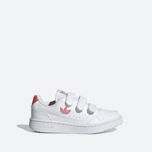 נעלי סניקרס אדידס לילדים Adidas Originals NY 90 CF C - לבן/אדום