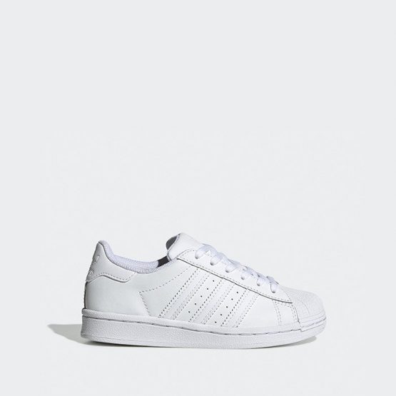 נעלי סניקרס אדידס לילדים Adidas Originals Superstar 2.0 C - לבן מלא