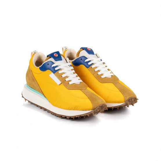 נעלי סניקרס נו ברנד לגברים NOBRAND Lab-Vision - צהוב