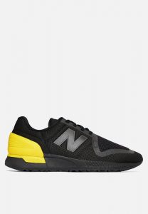 נעלי סניקרס ניו באלאנס לגברים New Balance MS247 - שחור/צהוב