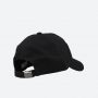 כובע קארהארט לגברים Carhartt WIP Canvas Script - שחור