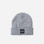 כובע HUF לגברים HUF Essentials Box Logo Beanie - אפור