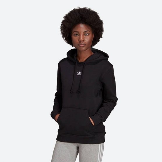 סווטשירט אדידס לנשים Adidas Originals ESSENTIALS - שחור מלא