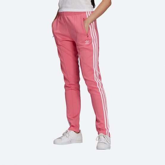 מכנסיים ארוכים אדידס לנשים Adidas Originals SST - ורוד