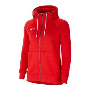 סווטשירט נייק לנשים Nike Park 20 Fleece FZ - אדום