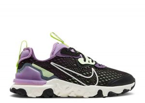 נעלי סניקרס נייק לנשים Nike NIKE REACT VISION - שחור/סגול