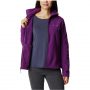 סווטשירט קולומביה לנשים Columbia FAST TREK II FULL ZIP - סגול