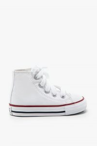 נעלי סניקרס קונברס לילדים Converse CHUCK TAYLOR - לבן