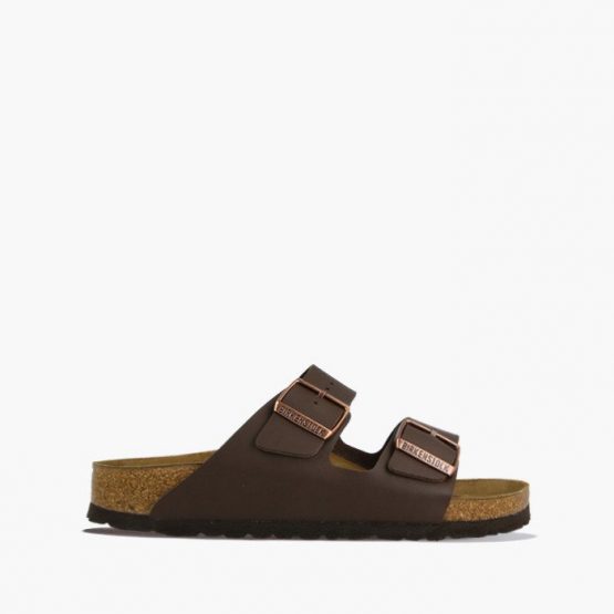כפכפי בירקנשטוק לנשים Birkenstock Arizona - חום כהה