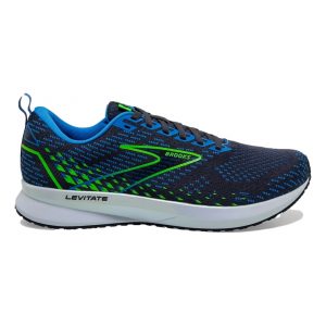 נעלי ריצה ברוקס לגברים Brooks Levitate Stealth Fit 5 - כחול/ירוק