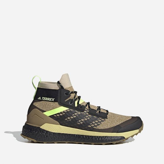נעלי טיולים אדידס לגברים Adidas Terrex Free Hiker Primeblue - ירוק