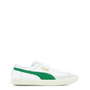 נעלי סניקרס פומה לגברים PUMA SLCT BASKET 90681 - לבן/ירוק