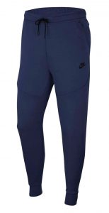 מכנסיים ארוכים נייק לגברים Nike M NSW TCH FLC JGGR - כחול נייבי