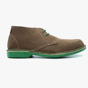 נעלי אלגנט ולדסקואן לגברים Veldskoen HERITAGE - חום/ירוק