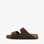 כפכפי בירקנשטוק לנשים Birkenstock Arizona - חום כהה
