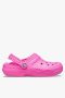 נעלי בית Crocs לנשים Crocs CLASSIC LINED CLOG - ורוד