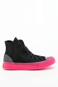 נעלי סניקרס קונברס לנשים Converse CHUCK TAYLOR - שחור/ורוד
