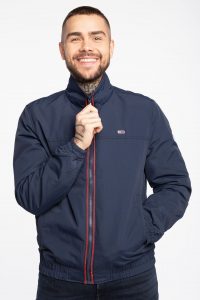ג'קט ומעיל טומי הילפיגר לגברים Tommy Hilfiger essential padded - כחול