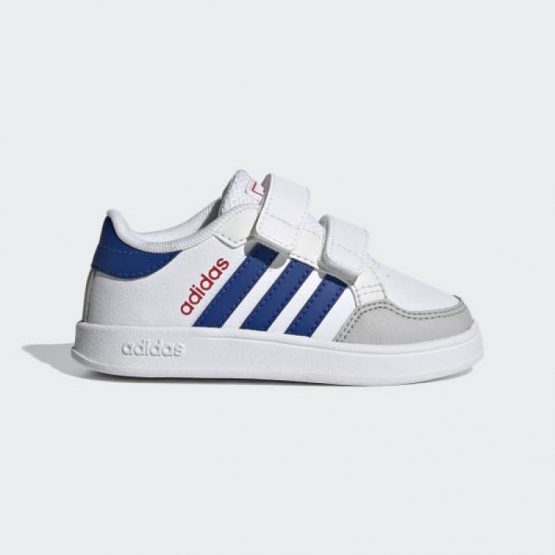 נעלי סניקרס אדידס לילדים Adidas Breaknet - לבן/ כחול