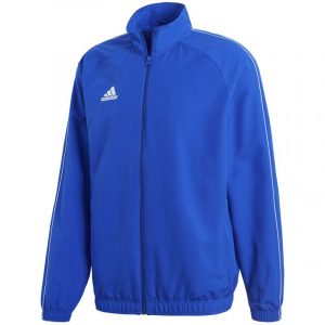 סווטשירט אדידס לגברים Adidas CORE 18 PRESENTATION - כחול