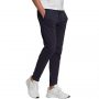 מכנסיים ארוכים אדידס לגברים Adidas Essentials Fleece Tapered Cuff 3-Band - כחול כהה