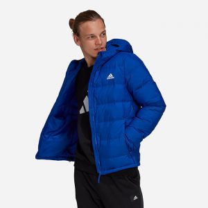 ג'קט ומעיל אדידס לגברים Adidas Helionic - כחול