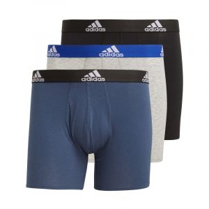 תחתוני אדידס לגברים Adidas Logo Briefs 3 in Pac - כחול/שחור