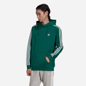 סווטשירט אדידס לגברים Adidas Originals Adicolor Classics 3-Stripes - ירוק